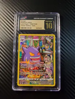 Pokemon Gengar TG06 Trainer Gallery Holo Lost Origin - CGC 10 PRISTINE - Image 4