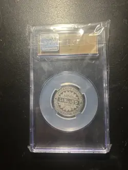 1999 Pokemon Meiji Gloom Metal Coin Japanese Edition CGC Pristine 10 POP 3 - Image 2