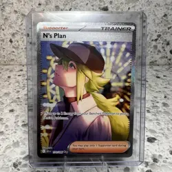 Pokemon TCG N's Plan 170/086 Sir Black Bolt Special Illustration Rare - Image 1