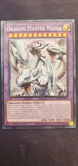 Dragon Master Magia - RA04-EN055 Collectors Rare NM Yugioh! Stampede Tcg - Image 1