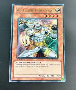 Yu-Gi-Oh - WULF, LIGHTSWORN BEAST - LCGX-EN248 - Ultra - NM/M B - Image 1