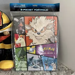 Pokemon 9 Pocket Portfolio Holds 90 cards, Ultra Pro, 2006 New and Sealed - Image 1
