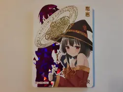 Megumin KonoSuba Goddess Story SZR-034 Anime Girl Waifu Card - Image 1