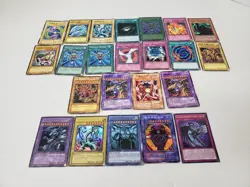 DAMAGED Lot Of Yu-Gi-Oh! Cards TCG rough condition blue eyes dragon ultimate - Image 1