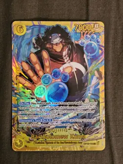 OP12-119 Bartholomew Kuma : Secret Rare English One Piece TCG Card : OP12: Legac - Image 1