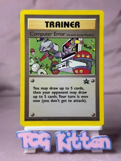 MINT Computer Error 16 Card 'B' Trainer Black Star Promo Set WOTC TCGKITTEN - Image 1