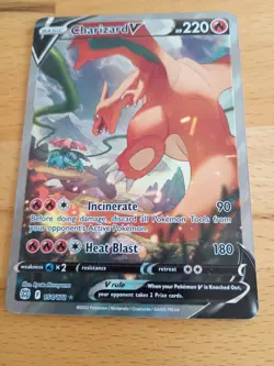 Pokemon TCG Charizard v Brilliant Stars Alternative Art Card 154/172 - Image 1