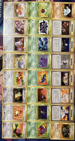 Vintage Pokemon Card Lot Japanese Pocket Monsters 1999/2000 WOTC LP/MP/HP - Image 2