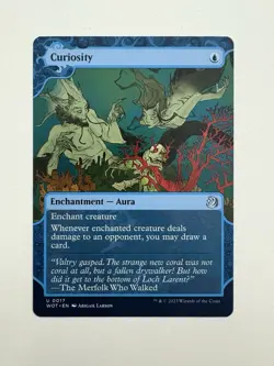 Curiosity Showcase MTG Magic the Gathering Card NM Near Mint WOT - Image 1