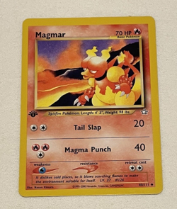 1x Magmar - 40/111 - 1st Edition - Neo Genesis - Pokemon Card - LP - Image 1