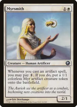 1x Myrsmith SOM Scars NM x1 Mtg Magic the Gathering Changie - Image 1