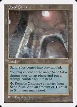 1x Sand Silos 5th Edition NM x1 Mtg Magic the Gathering Changie - Image 1
