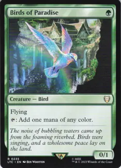 MTG Birds of Paradise (235) | NM | Commander: The Lord of the Rings (LTC) - Image 1