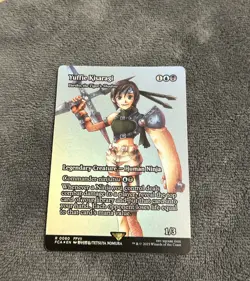 YUFFIE KISARAGI Yuriko ~ NM MTG - FCA Final Fantasy 0060 SHOWCASE FOIL - Image 1