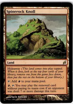 MTG Spinerock Knoll Lorwyn Rare #274 - Image 1