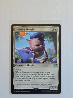 Delivery Moogle - Final Fantasy - NM - MTG Magic - Uncommon - Creature - Image 1