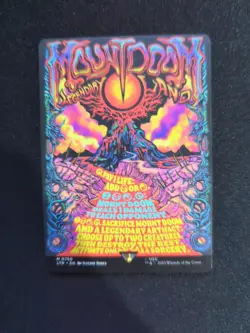 Mount Doom (Borderless Poster) - Uni Beyond: LOTR Middle Earth - NM - Image 3