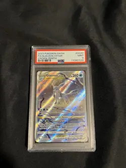 PSA 9 Glaceon VSTAR GG40/GG70 Full Art Crown Zenith: Galarian Gallery Pokemon - Image 1