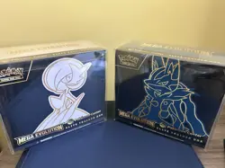 Pokemon Center Mega Evolution Gardevoir & Lucario ETB Elite Trainer Box Set Of 2 - Image 1