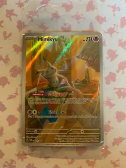 Pokemon TCG Mimikyu Black Star Promo 075 SV: Scarlet & Violet Holo Sealed - Image 1