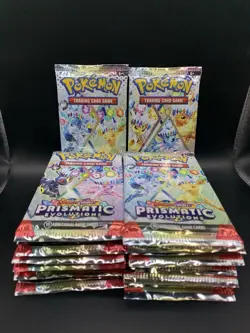 Pokemon TCG Prismatic Evolutions Booster Packs SEALED Lot Of 12 - Image 1