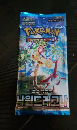 Pokemon TCG Korean- 🌴 Paradise Dragona [SV7A] 🌴 - (1) Sealed Booster Pack - Image 1