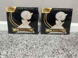 2x Mega Evolution ETB Pokemon TCG Sealed Mega Gardevoir Lot Of 2 - Image 1