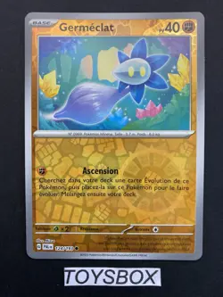 Carte Pokemon Germeclat Reverse 124/193 / EV Evolution A Paldea EV2 / NEUF FR - Image 2