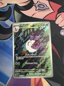 Pokemon TCG Arbok Illustration Rare 176/162 Sv05: Temporal Forces NM - Image 1