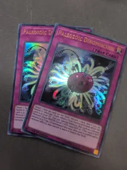 Yugioh 2X Paleozoic Dinomischus DUOV-EN098 Ultra Rare 1st Ed NM - Image 1