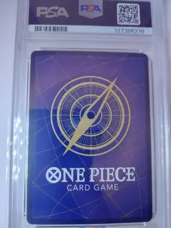 PSA 10 One Piece Card Ace Red OP13-119 Manga SEC Carrying on His Will Japanese - Image 3