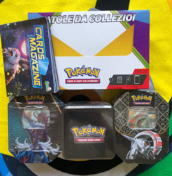 Pokemon GCC Lotto 3 Tin da Collezione Ita destino paldea card carte Italia - Image 1