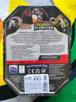 Pokemon GCC Lotto 3 Tin da Collezione Ita destino paldea card carte Italia - Image 3