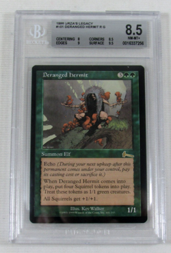 MTG URZA'S LEGACY DERANGED HERMIT BGS 8.5 NM-MT+ CARD 8/8.5/9/9.5 - Image 1