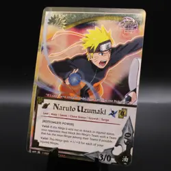 Naruto Uzumaki N 669 Foil Super Rare Card Bottomless Power Naruto CCG Bandai - Image 1