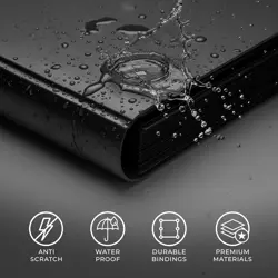 Trading Card Binder Pro-Folio 9 Pocket Side-Loading Album Storage for TCG Sports - Image 4