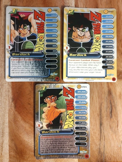 Dragon Ball Z Card Set of 3 BARDOCK Lvl 1-3 CP22 CP23 CP24 Promo Capsule Corp - Image 1