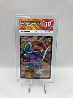 ACE 10 Walking Wake ex 189/162 Pokemon Card Sv05: Temporal Forces - NOT PSA - Image 1