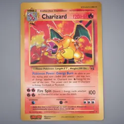 Pokemon Card Charizard 4/102 Corocoro Comic Promo JUMBO EX English Japan JB74 - Image 1
