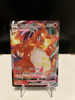 Pokemon TCG Charizard VMAX Darkness Ablaze Rare Holo Card 20/189 - Image 1