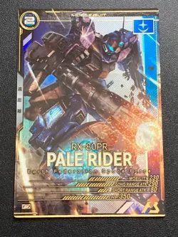 Gundam Arsenal Base UT2nd P Pale Rider UT02-005P Rare Environmental Card Powerfu - Image 1