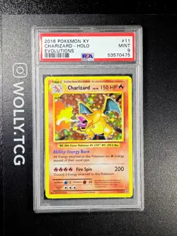 CHARIZARD PSA 9 Evolutions Pokemon Card Holo 11/108 XY - 2016 BGS CGC - Image 1
