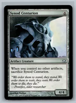 Magic The Gathering Fifth Dawn Synod Centurion #161/165 MTG TCG CCG - Image 1