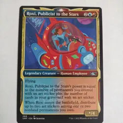 MTG Magic the Gathering Roxi, Publicist to the Stars (269/689) Unfinity NM - Image 1