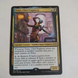 1x Truss, Chief Engineer | Unfinity | MTG Magic Cards - Image 1