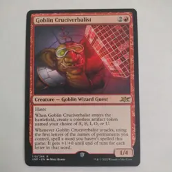 Mtg Goblin Cruciverbalist *Unfinity* - Image 1