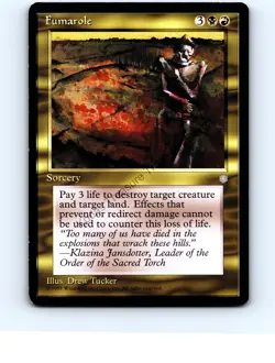 Fumarole Multi Uncommon Ice Age MTG NP Near Mint or Better - Image 1