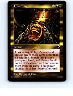 Lobotomy #267 Multi Uncommon Tempest MTG NP Near Mint or Better - Image 1