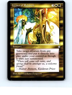 Hymn of Rebirth #373 Multi Uncommon Ice Age MTG NP Near Mint or Better - Image 1