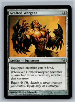 Magic The Gathering Fifth Dawn Grafted Wargear #126/165 MTG TCG CCG - Image 1